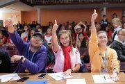 Тренинг на&nbsp;Международном Фестивале детских команд КВН